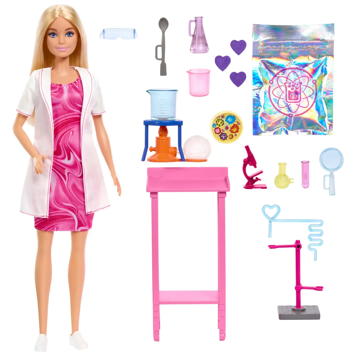 Barbie Zinātnieka lelle un aksesuāri Photo 3