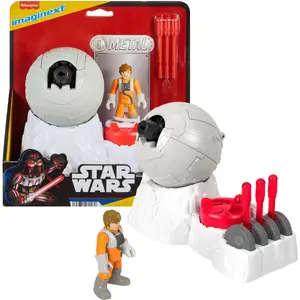 Action Figure Playset MATTEL Fisher-Price Imaginext Star Wars Rebel Base Cannon JCY29, toy playset