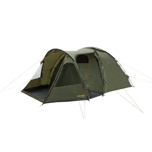 Палатка Доменная Easy Camp Kinn 5 Зеленая 5 Мест Жесткий Каркас Водонепроницаемая