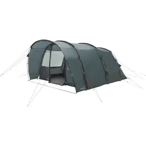 Палатка easy camp Skarvan 5 Grey 2025 — семейная туннельная палатка на 5 человек