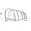 Telts easy camp Skarvan 6 Grey 2025 Photo 5