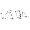 easy camp Leka Twin 8 — семейная туннельная палатка Photo 5