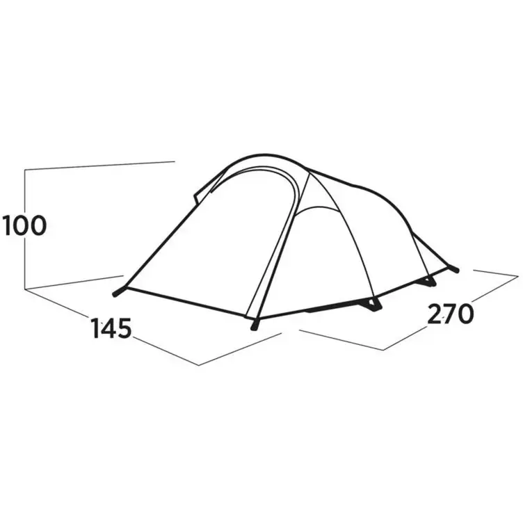 Telts easy camp Reindal 2 Olive Green 2025 Photo 5