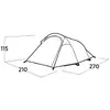 Tent easy camp 120472 — 3-person waterproof tent Photo 5