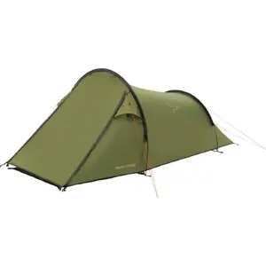 Туннельная палатка easy camp Hemsedal 2 Olive Green 2025 – на 2 человека, туннельная конструкция, компактная