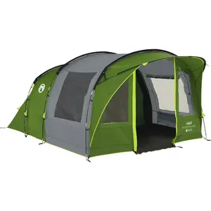 Tent COLEMAN Rocky Mountain 5 BlackOut Green/Grey — model 2025, family tunnel tent for 5 people
