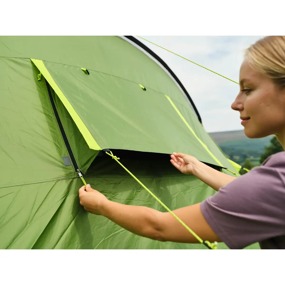 Tent COLEMAN Rocky Mountain 5 BlackOut — model 2025 Photo 4