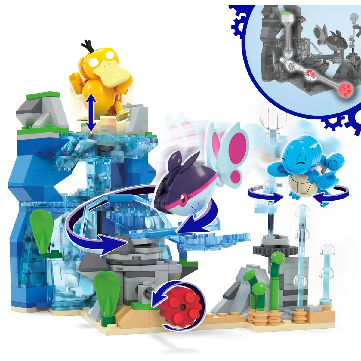 Construction toy MATTEL MEGA HXF79 Pokémon Water Adventure Photo 2