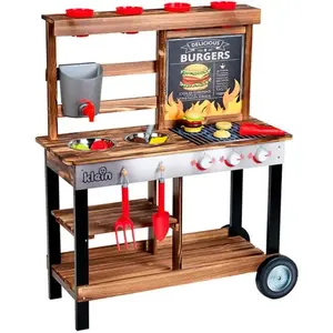 Детская игровая кухня theo klein 2368 Beach Picnic BBQ Country Summer деревянный набор для игры