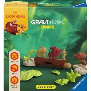 Ravensburger GraviTrax Junior Expansion Set — Lion King Track, add-on for GraviTrax Junior system