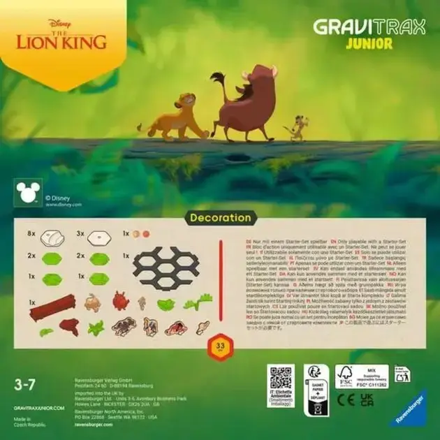 Ravensburger GraviTrax Junior — набор расширения «Король Лев» Photo 3