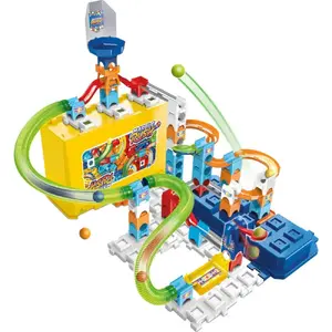 Конструктор VTech Marble Rush M400 — 80 деталей, интерактивная беговая дорожка для шариков
