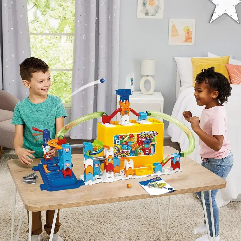 VTech 571704 Marble Rush Toy Marble Run & Balls Set Photo 6