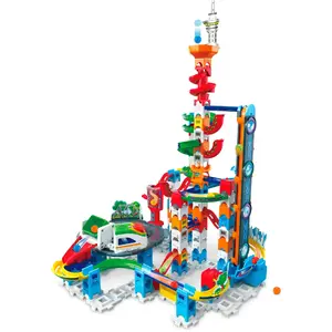 Игровой конструктор VTech Marble Rush Super Sky Tower Set XL300 – надувная башня с мраморными дорожками