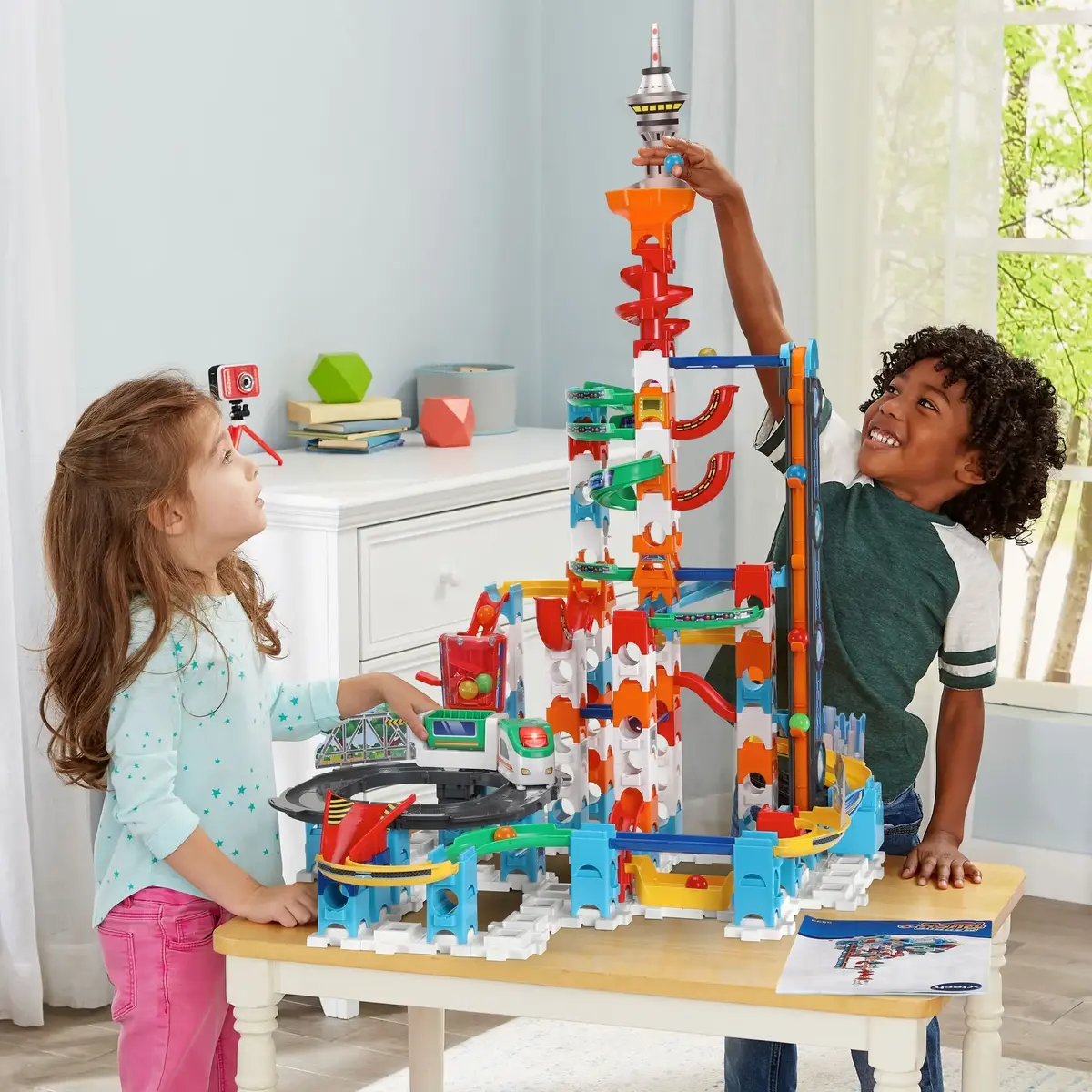 VTech Marble Rush Super Sky Tower Set XL300 — конструктор Photo 4