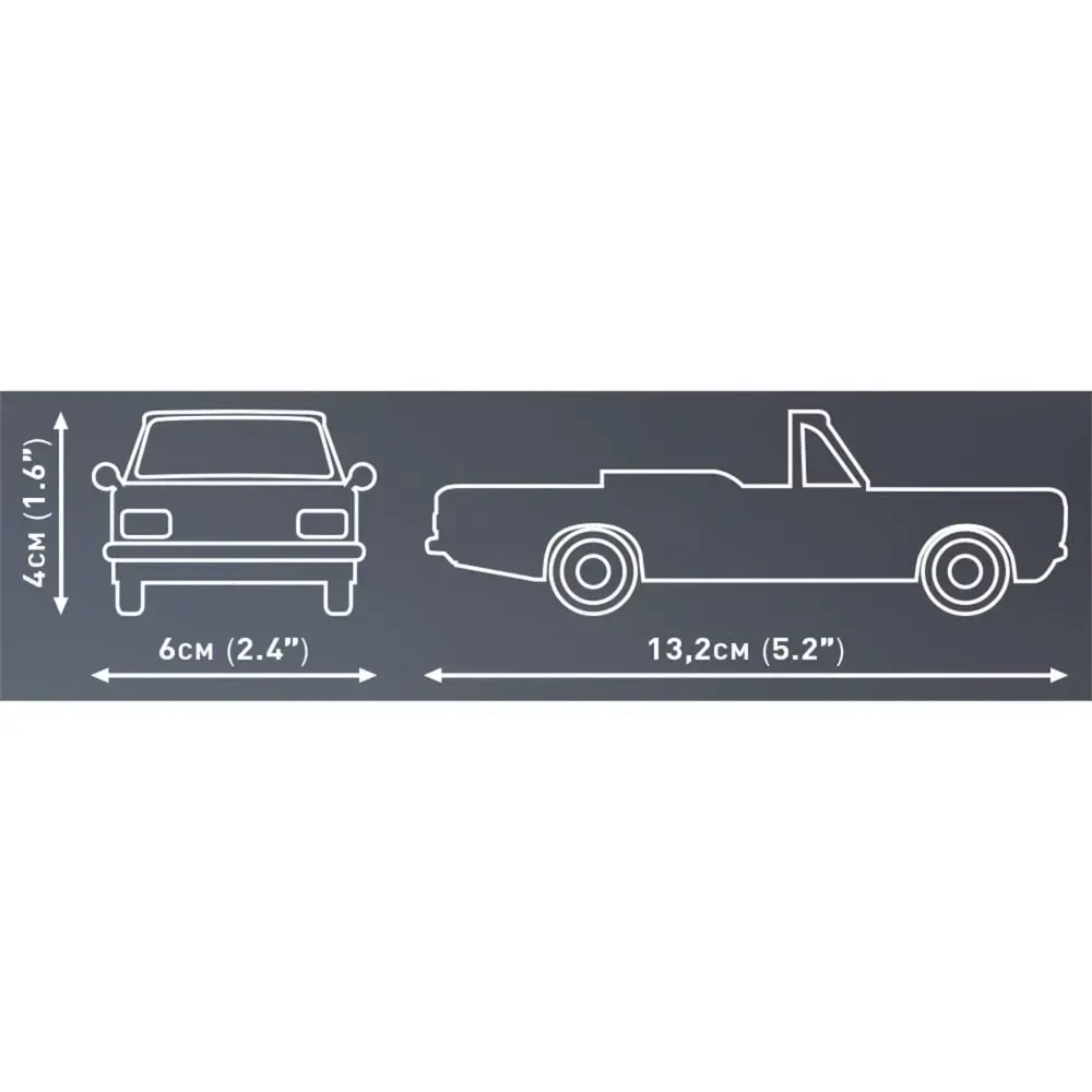 Cobi konstruktors Opel Rekord C 1700 L Cabriolet Photo 2