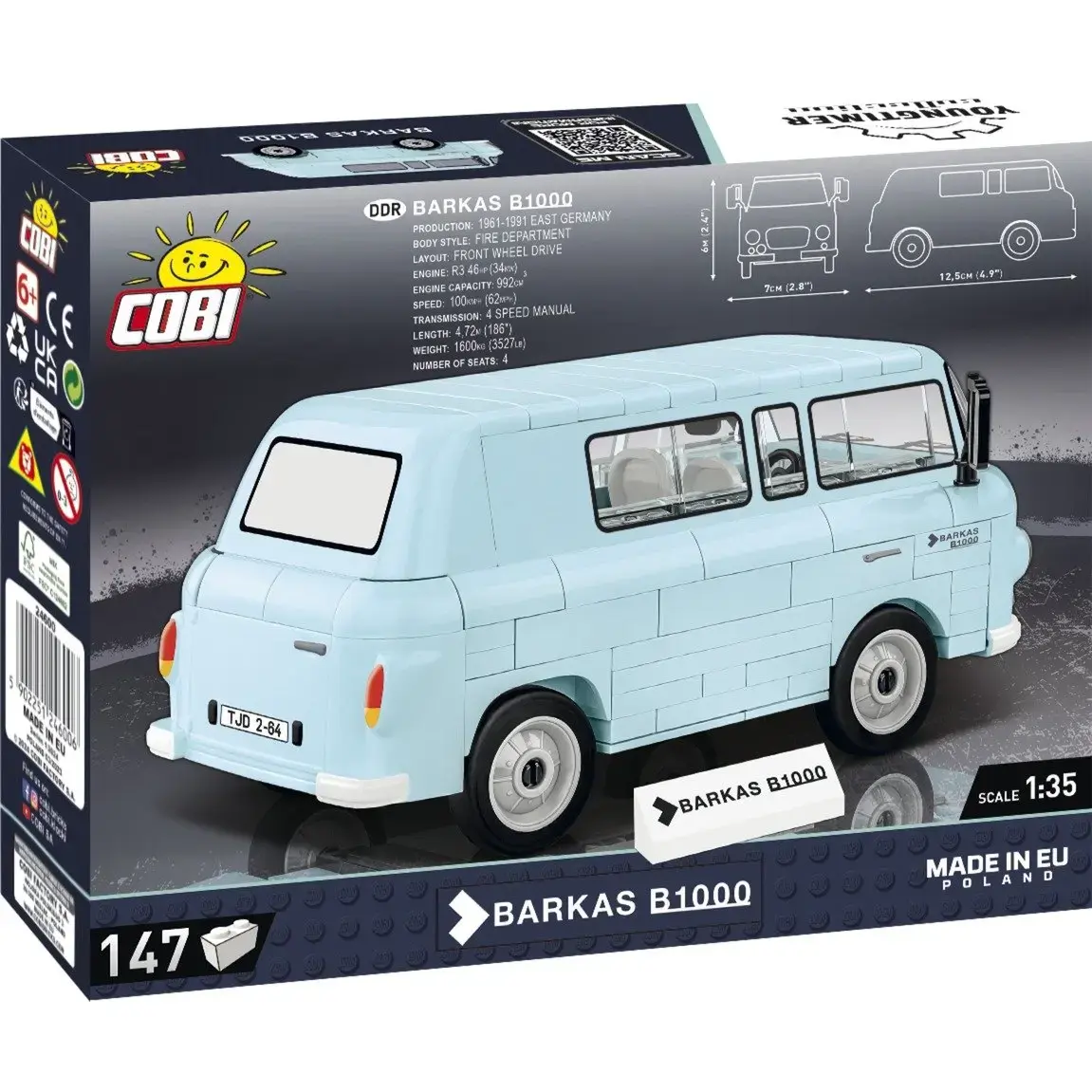 Construction toy Cobi Barkas B1000 24600 1:35 Photo 4