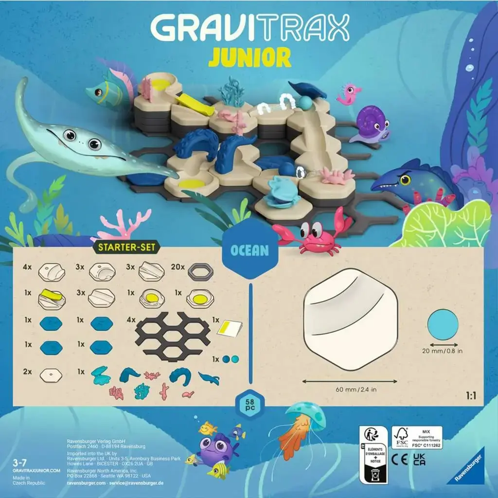 Ravensburger GraviTrax Junior S Ocean sākuma komplekts Photo 3