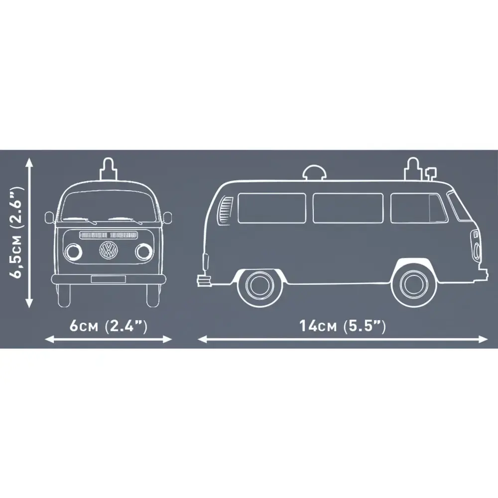 Cobi Volkswagen T2b Ambulance model kit 1:35 Photo 2