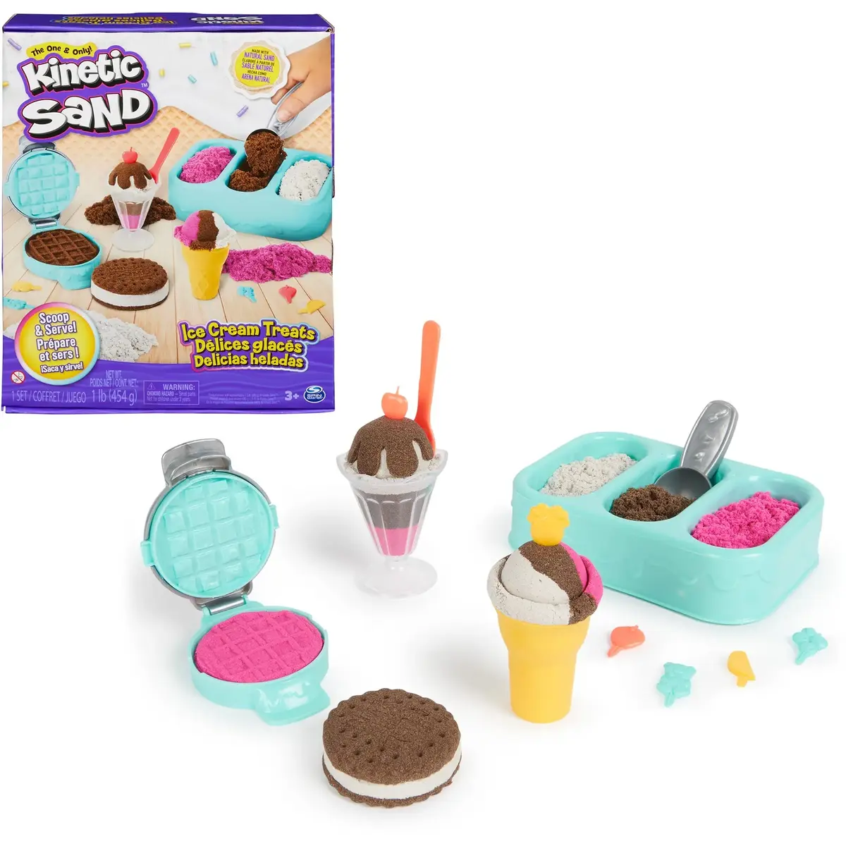Kinetic Sand набор Spinmaster 6068200 Photo 6