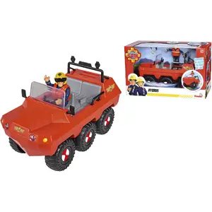 Toy vehicle Simba-Dickie Fireman Sam Hydrus with 1 figure, playset vehicle with rescue figure