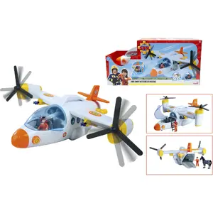 Toy vehicle Simba‑Dickie Fireman Sam Fire Swift rescue plane model 109252615, children's play aircraft