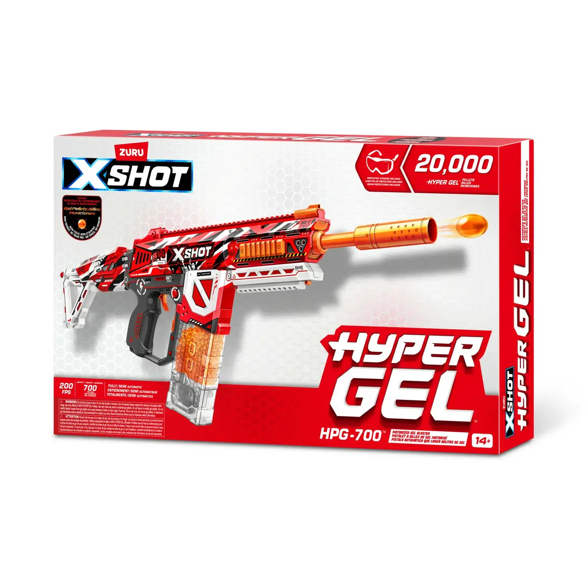 Toy blaster ZURU XSHOT Hyper Gel HPG-700 Photo 3