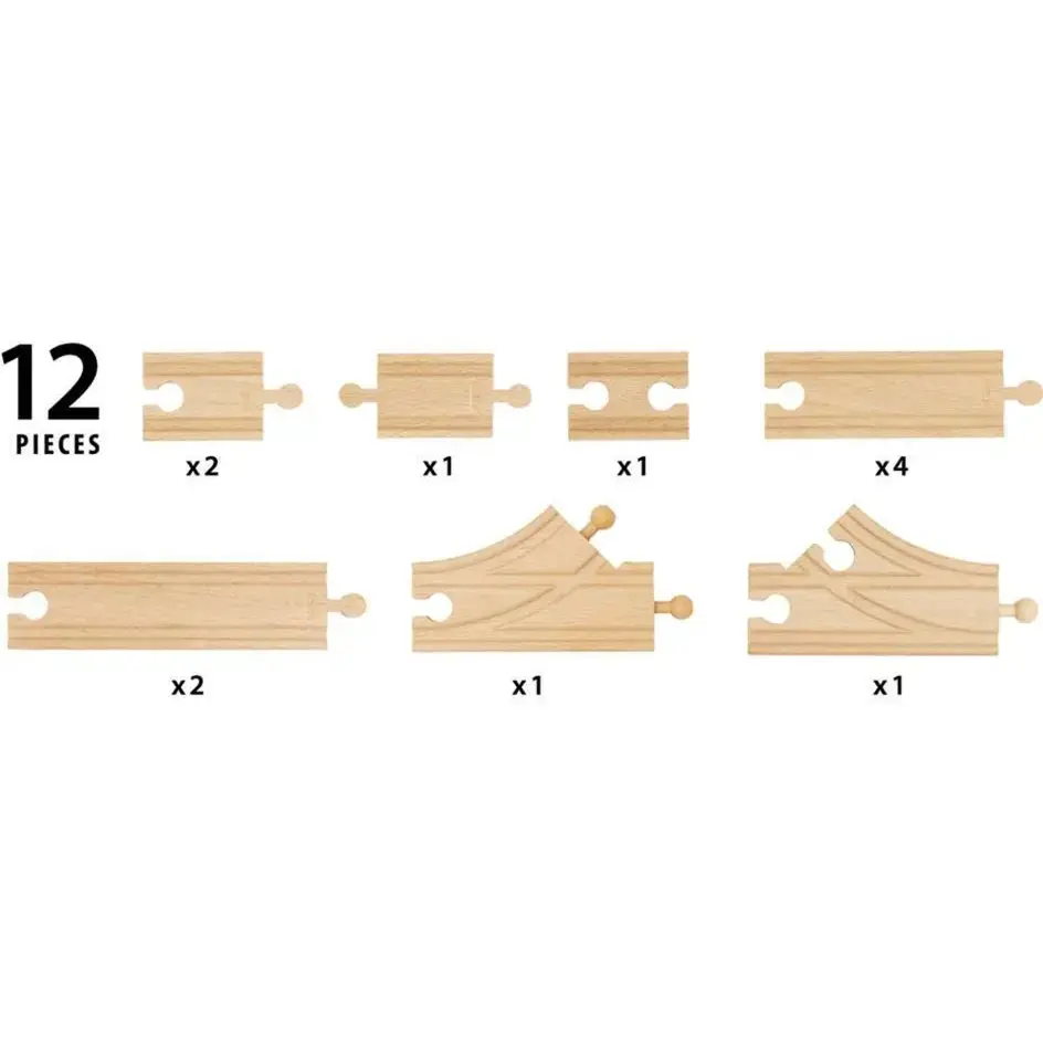 Ravensburger BRIO World 63609900 wooden railway set Photo 4