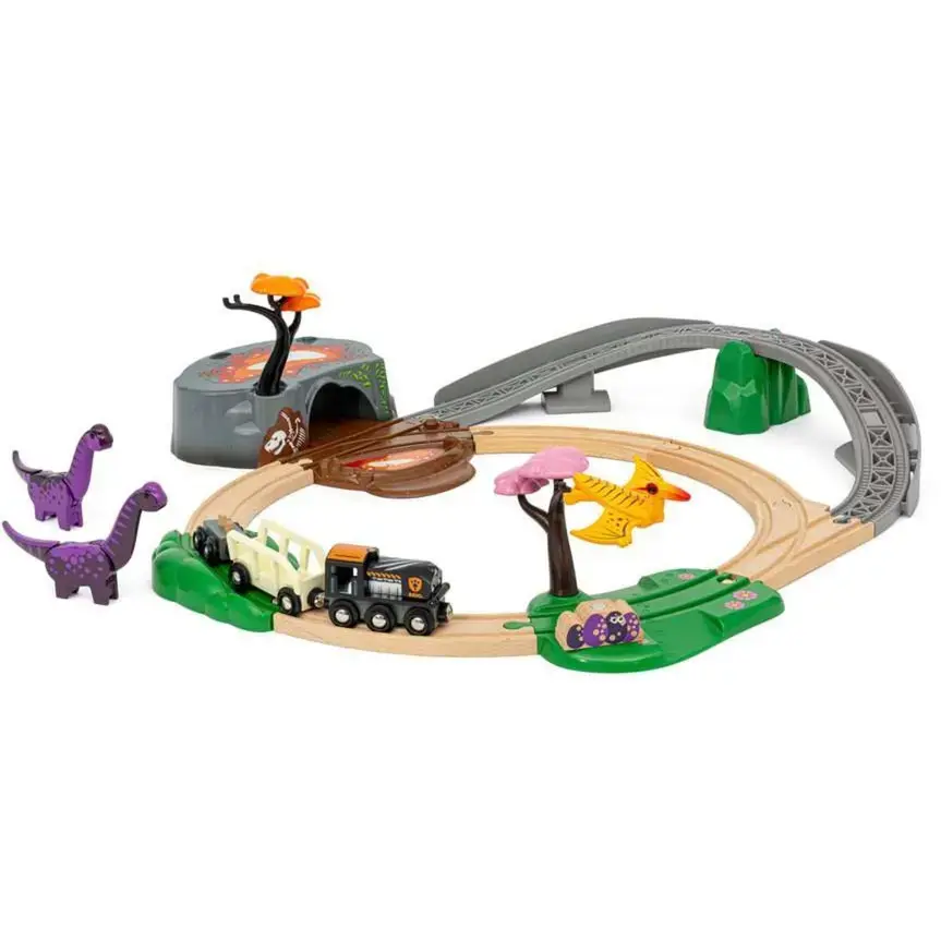 Ravensburger Dinosaur Adventure Set BRIO World 63609400 — железная дорога Photo 3