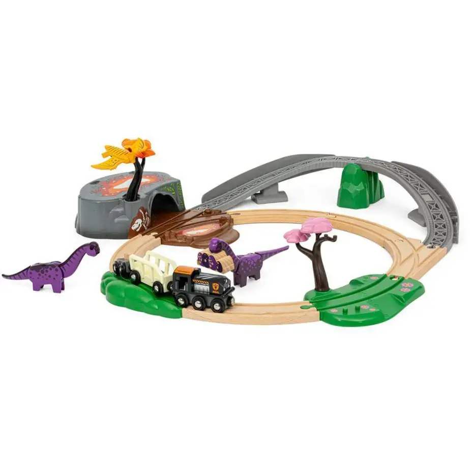 Ravensburger Dinosaur Adventure Set BRIO World 63609400 — железная дорога Photo 4