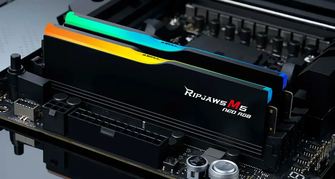 G.SKILL Ripjaws M5 RGB F5-6000J3238G32GX2-RM5NRK 64 ГБ память Photo 4