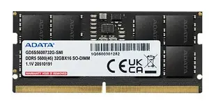 Laptop memory module ADATA Gold 32 GB DDR5 262-pin SO-DIMM 1.1 V