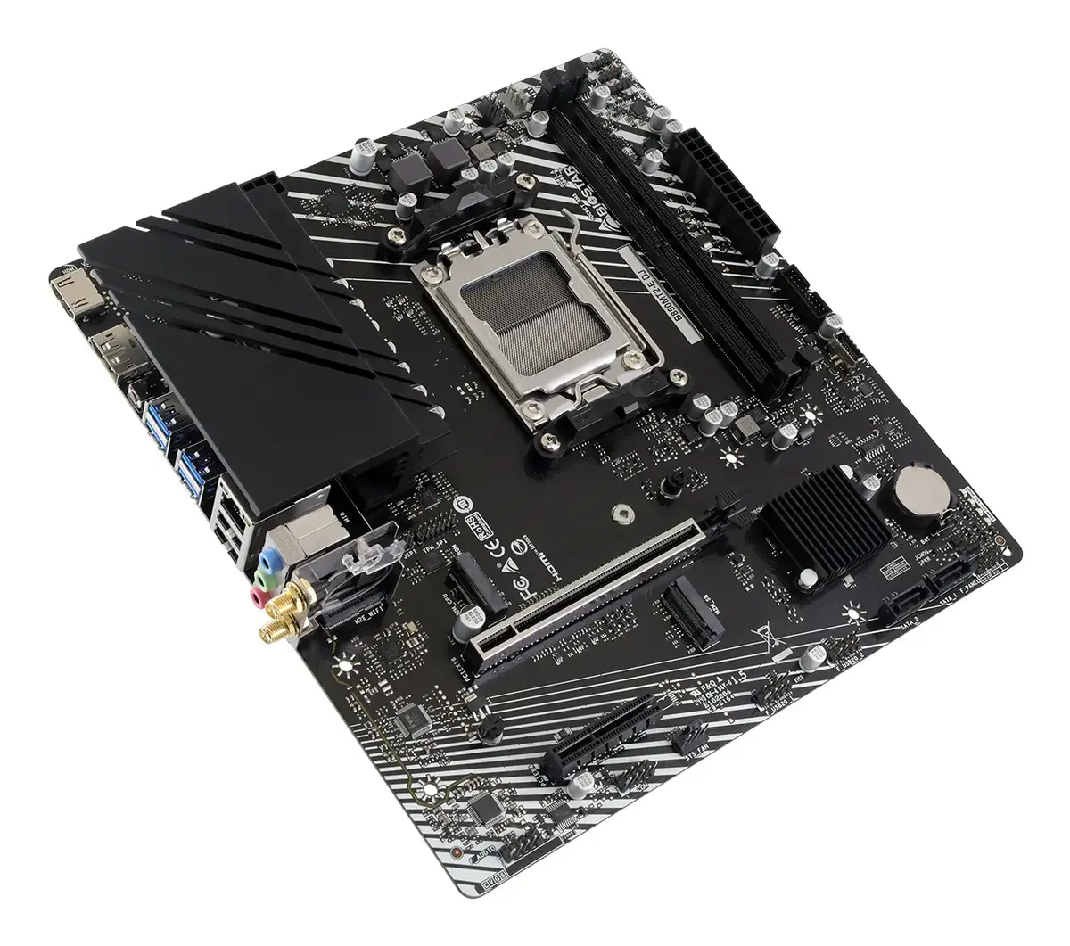 Biostar B850MT2-E DJ Motherboard - AMD B850 Socket AM5 Photo 2