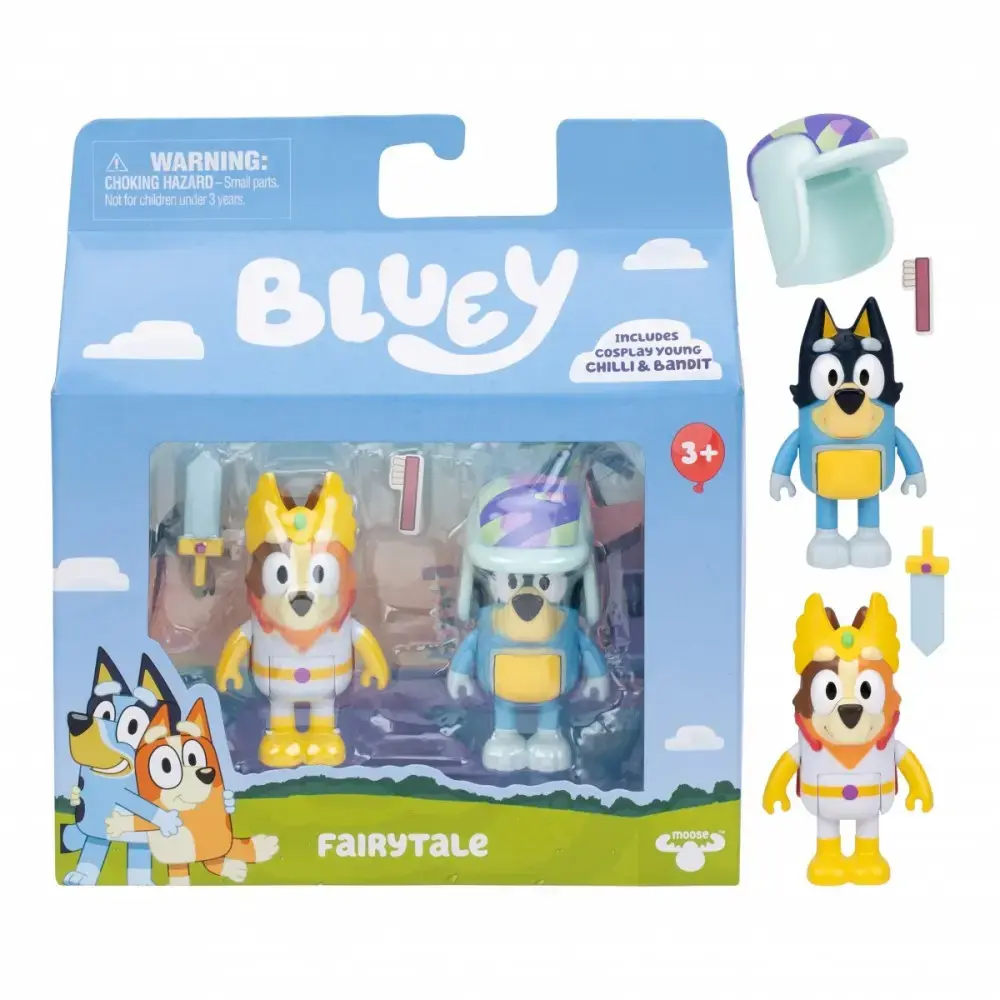 TMTOYS Bluey Fairytale Characters 2‑pak BLU17974 Photo 2
