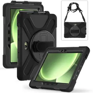 Чехол для планшета eSTUFF черный поликарбонат для Samsung Galaxy Tab Active5 Active4 Pro