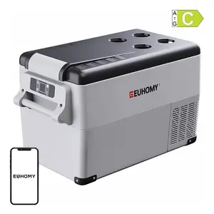 Portable car refrigerator Euhomy CF001-35GR 30 L energy-efficient 12/24V