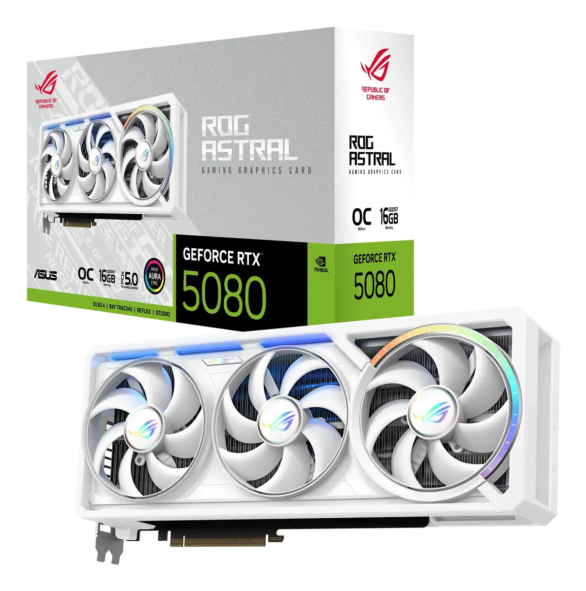 Видеокарта ASUS ROG Astral RTX5080-O16G-WHITE Photo 8