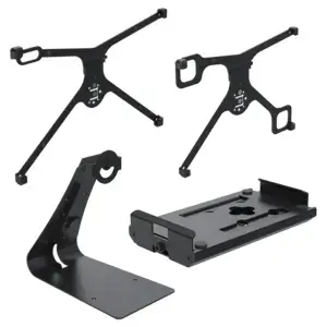 Ergonomic TabPrint Curve large statīvs planšetēm/telefoniem ar regulējamu augstumu SPTPC302 izturīga konstrukcija