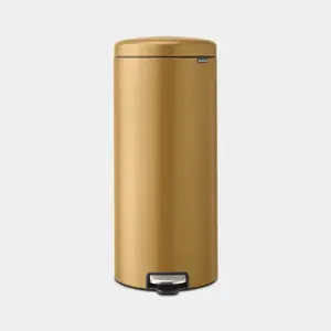 Waste container Brabantia 238765 Round Steel Gold Diameter 29.3 cm Depth 380 mm Height 679 mm