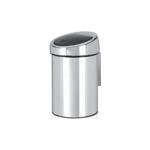 Waste bin BRABANTIA Touch Bin 3 L Brilliant Steel model 36 39 62