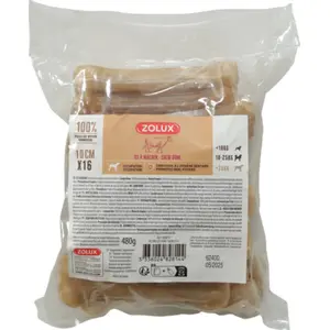 Pressed Bone for Dogs ZOLUX 10 cm x 16 — ZOLUX press-bone 10×16 cm