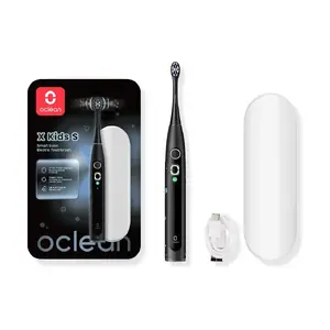 Electric Toothbrush OCLEAN X Kids — Black, Rechargeable with Smart Timer