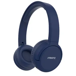 Headset Streetz BT210-BLU Bluetooth Wired Wireless Lightweight Comfortable