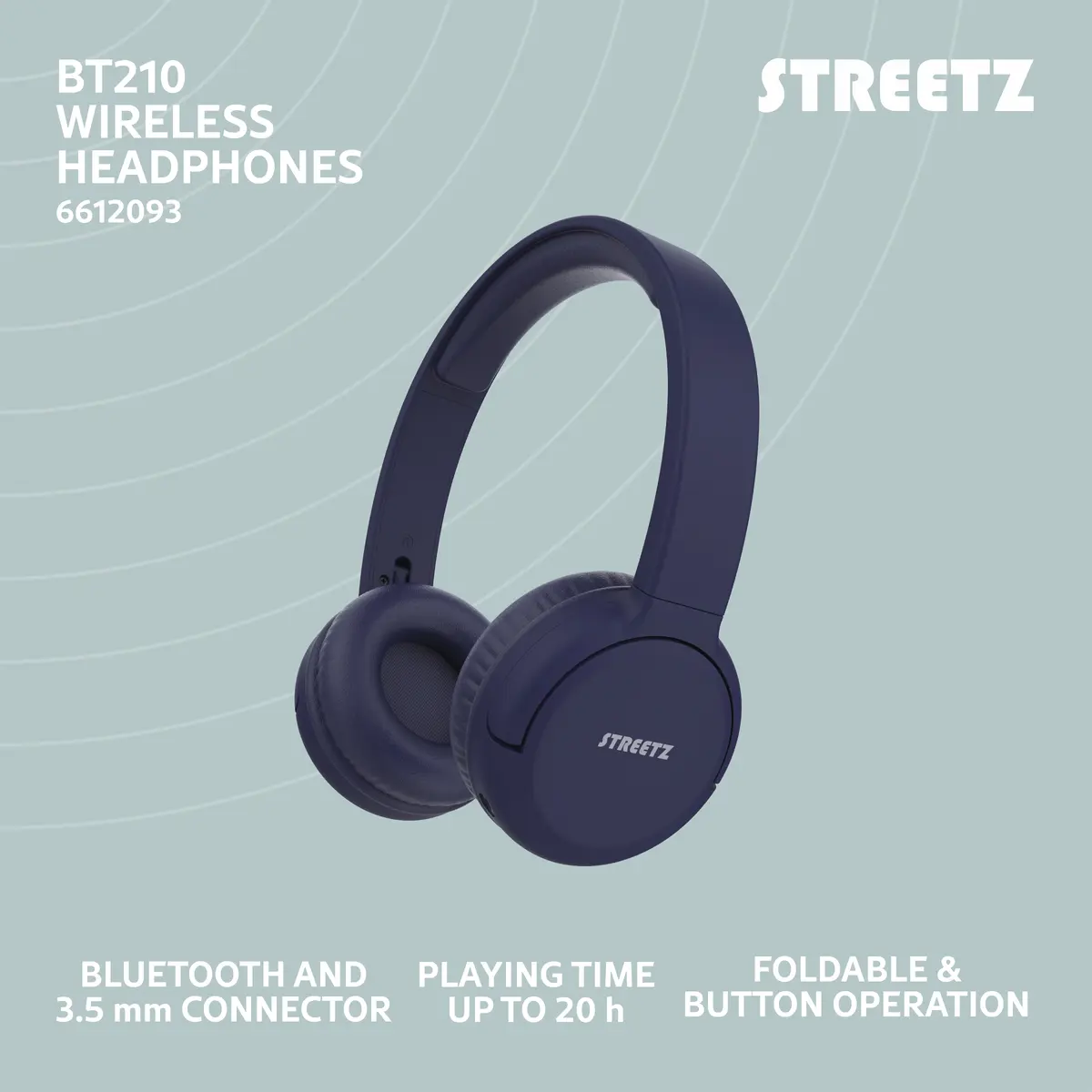 Austi Streetz BT210-BLU Photo 5