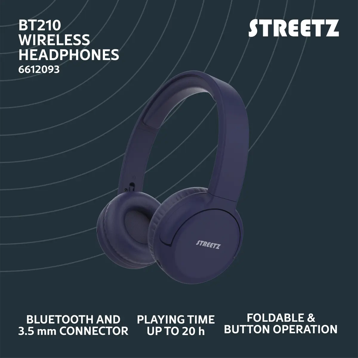 Austi Streetz BT210-BLU Photo 6