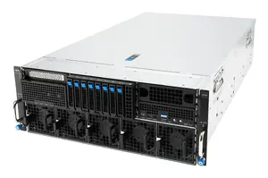 Rack server ASUS ESC8000A-E13 (4U) Silver — LGA 6096, AMD EPYC, DDR5, up to 3 TB, 24 DIMM, 2× CPU, 3200 W PSU