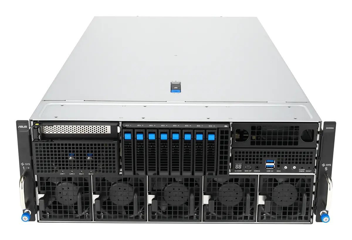 ASUS ESC8000A-E13 стоечный сервер (4U) Photo 2