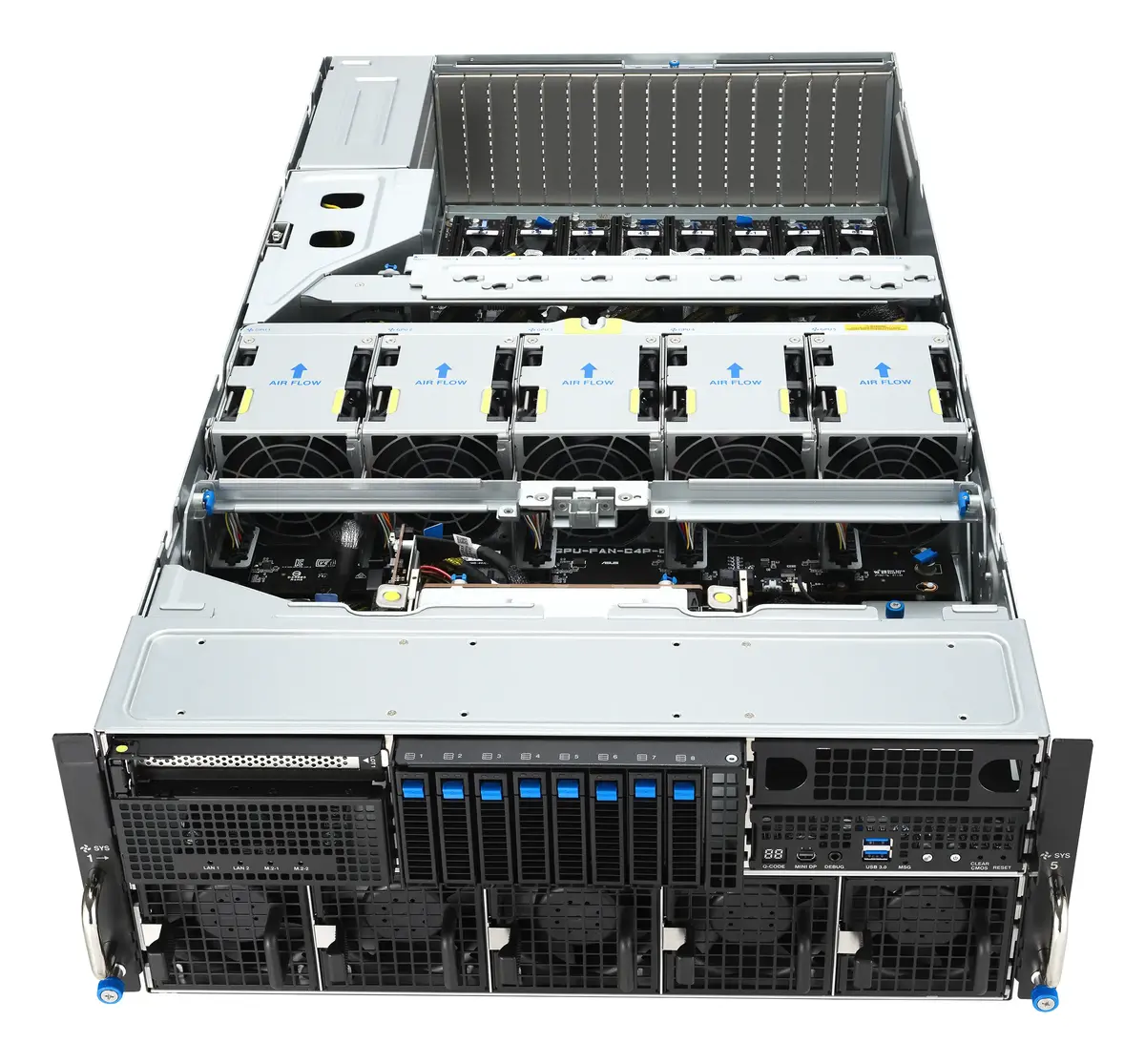 ASUS ESC8000A-E13 стоечный сервер (4U) Photo 11