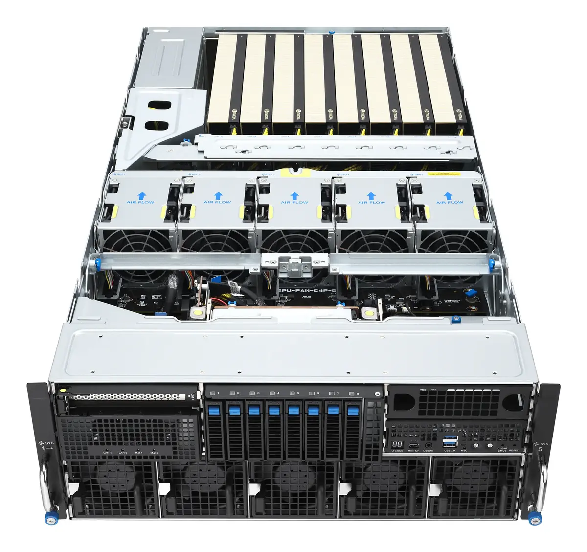 ASUS ESC8000A-E13 стоечный сервер (4U) Photo 13
