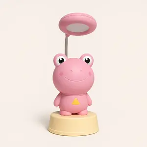 Table night light lamp Kiddyz NL2 USB powered pink, 20×10 cm
